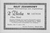 Mogilno- 2 i 5 złotych 15.03.1945 emitowane przez Związek Samorządowy, Jabł.4225, 4226, razem 2 sz..