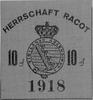 Racot- 10, 25 i 50 fenigów 1918 r., Schoenawa 4, 5, 6, razem 3 sztuki