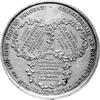 medal trzech komisarzy autorstwa Ksawerego Stuckhardta 1818 r., Aw: Herb Krakowa i napis w otoku: ..