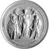 medal autorstwa W. Oleszczyńskiego i J. Minheymera za zasługi dla rolnictwa krajowego 1858 r., Aw:..