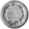 medal autorstwa P. Tasseta na 300-Lecie Unii Polski, Litwy i Rusii, 1869 r., Aw: Trójpolowy herb p..