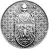 medal wybity w 1887 r. z okazji otwarcia Collegium Novum, Aw: Widok budynku, u dołu napis KRAKÓW i..