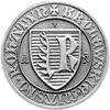 medal z okazji założenia miasta Rohatyna z datą 