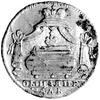 medalik z okazji śmierci Piotra I- 1725 r., Aw; 