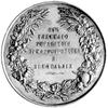 medal nagrodowy Głównego Zarządu Geodezji i Rolnictwa, Aw: Popiersia Aleksandra III i Mikołaja II ..