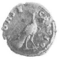 denar, Aw: DIVA FAVSTINA PIA, Rw: CONSECRATO, B.M.C. 714.