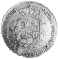 półtalar 1788, Warszawa, Aw: Głowa i napis, Rw: Tarcza herbowa pod koroną i napis, Plage 371, H-Cz..