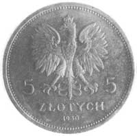5 złotych 1930, Sztandar (głęboki), Kurp. 21.B