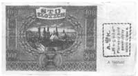 100 złotych 1.08.1941, nadruk: AK \Reguła\" Pierwszy Żołd Powstańczy