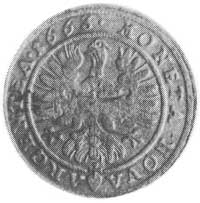 15 krajcarów 1663, Brzeg, Aw: Popiersie i napis, Rw: Orzeł i napis, FbSg. 1887,