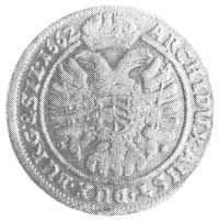 15 krajcarów 1662, Wrocław, j.w., FbSg 423