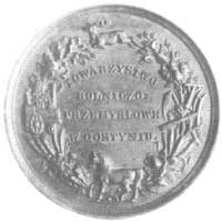 medal wystawy rolniczo-przemysłowej w Gostyniu 1862 (miedź), Aw: Ceres z owcą i płodami rolnymi i ..