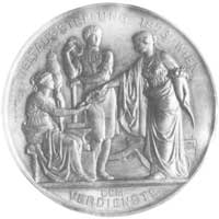 medal brązowy z okazji Wystawy Światowej w Wiedniu 1873, Aw: Głowa Franciszka Józefa i napis, sygn..