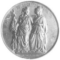medal miedziany bity przez Komitet Brukselski \A