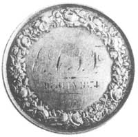 medal srebrny, Aw: Para małżeńska przed biskupem, sygn. L. Merley. F., Rw: Wieniec i napis, 36,5 m..