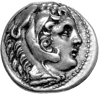 Królestwo Macedonii- tetradrachma z imieniem Ale