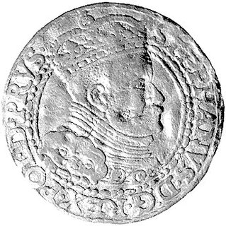 dukat 1586, Gdańsk, drugi egzemplarz, złoto, 3.4