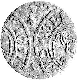 trzeciak 1630, Łobżenica, awers niecentrycznie w