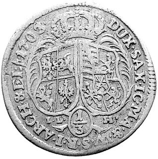 1/3 talara (1/2 guldena) 1703, Drezno, Kam. 351.