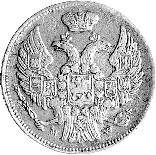 15 kopiejek = 1 złoty 1836, Warszawa, drugi egze