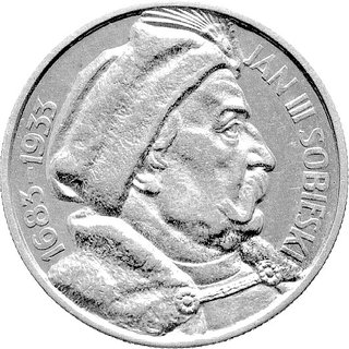 10 złotych 1933, Sobieski, moneta bez napisu Pró