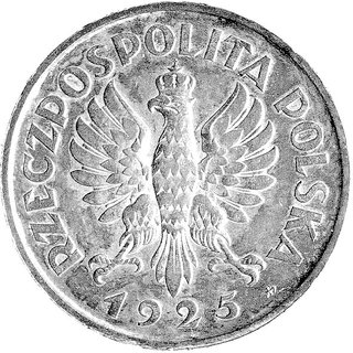 5 złotych 1925, Konstytucja, 81 perełek, Parchimowicz 113b, wybito 1.000 sztuk, srebro, 24.97 g, ładny egzemplarz z bardzo ciemną patyną.