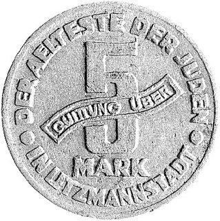 5 marek 1943, Łódź, aluminium.