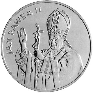 10.000 złotych 1982, Szwajcaria, II wizyta papieża Jana Pawła II w Polsce, Parchimowicz 363a, złoto, 34.39 g.