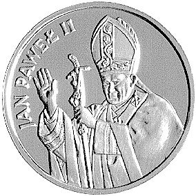 1.000 złotych 1982, Szwajcaria, II wizyta papieża Jana Pawła II w Polsce, Parchimowicz 338a, złoto, 3.39 g.