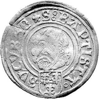 grosz 1507, Nysa, odmiana data 15-. ^, Fbg. 777.a.