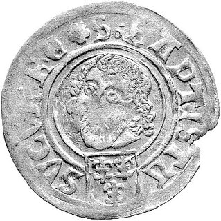 grosz 1508, Nysa, odmiana z datą 15o8 (duża ósem
