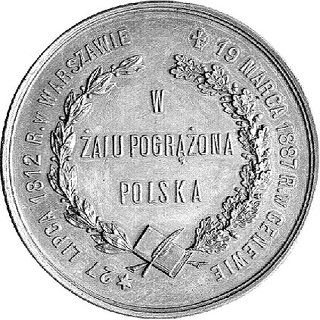 Józef Ignacy Kraszewski- medal autorstwa Schwerd