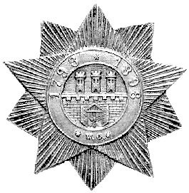 medalion, Aw: gwiazda dziesięcioramienna z głową