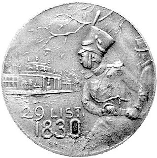 medal jak wyżej ale z pawidłową datą, Strzałk.35