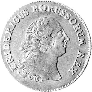 8 gute groschen 1757, Berlin, Aw: Głowa, Rw: Nominał i data