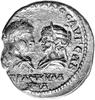 Tracja- Anchialos, AE-26, Aw: Popiersia Gordiana i Trankiliny zwrócone do siebie i napis w otoku....