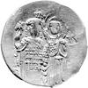 hyperpyron, Aw: Chrystus na tronie, Rw: Cesarz koronowany przez Matkę Boską, Sear 2072, złoto 4.47..
