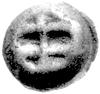 brakteat, Toruń; Podwójny krzyż jagielloński, Gum.457, Bahr.8971, odmiana- szeroki krzyż