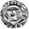 Lukka- cesarz Henryk II 1004-1024 lub Henryk III 1039-1050, denar, Aw: Litera H w polu i napis w o..