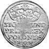 grosz 1528, Kraków, Kurp. 47 R, Gum. 483, centralnie lekko niedobita, patyna.