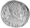 prawdopodobnie fałszerstwo z epoki trojaka ryskiego Zygmunta III z datą 1566, moneta nieopisana w ..