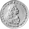 5 dukatów 1733 Drezno, Aw: Popiersie króla, w otoku napis D G FRID AUG REX POL DUX SAX ICMA&W, Rw:..