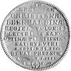 1/3 talara (1/2 guldena) 1727, Drezno, Kam. 639 R3, Merseb. 1660, rzadka moneta wybita z okazji śm..