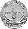 1/6 talara 1727, Drezno, Kam. 638 R2, Merseb. 1661, rzadka moneta wybita z okazji śmierci królowej..