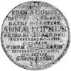 dwugrosz 1717, Drezno, Kam. 625 R2, rzadka moneta wybita z okazji śmierci Anny Zofii - matki Augus..
