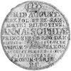 grosz 1717, Drezno, Kam. 624 R2, rzadka moneta wybita z okazji śmierci Anny Zofii - matki Augusta ..