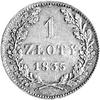 1 złoty 1835, Wiedeń, Plage 282, ładny egzemplar