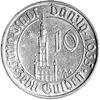 10 guldenów 1935, Berlin, Ratusz Gdański, rzadki
