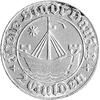 2 guldeny 1932, Gdańsk, Koga, moneta lakierowana