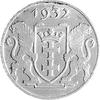 2 guldeny 1932, Gdańsk, Koga, moneta lakierowana.